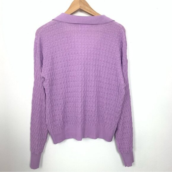 Joe Fresh Textured Knit Polo Sweater - Picture 5 of 7